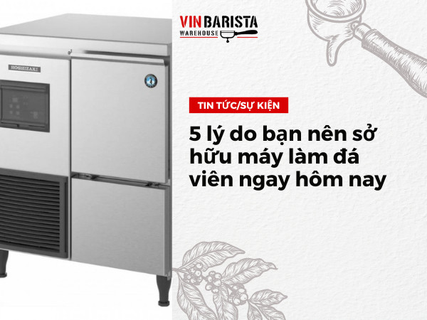 5 lý do bạn nên sở hữu máy làm đá viên ngay hôm nay