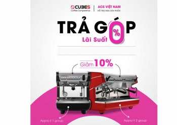 ACS – TRẢ GÓP 0% LÃI SUẤT – NHẬN NGAY MÁY PHA CÀ PHÊ