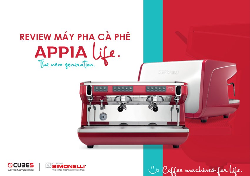 Review Máy pha cà phê Appia Life có gì khác so với Appia II?