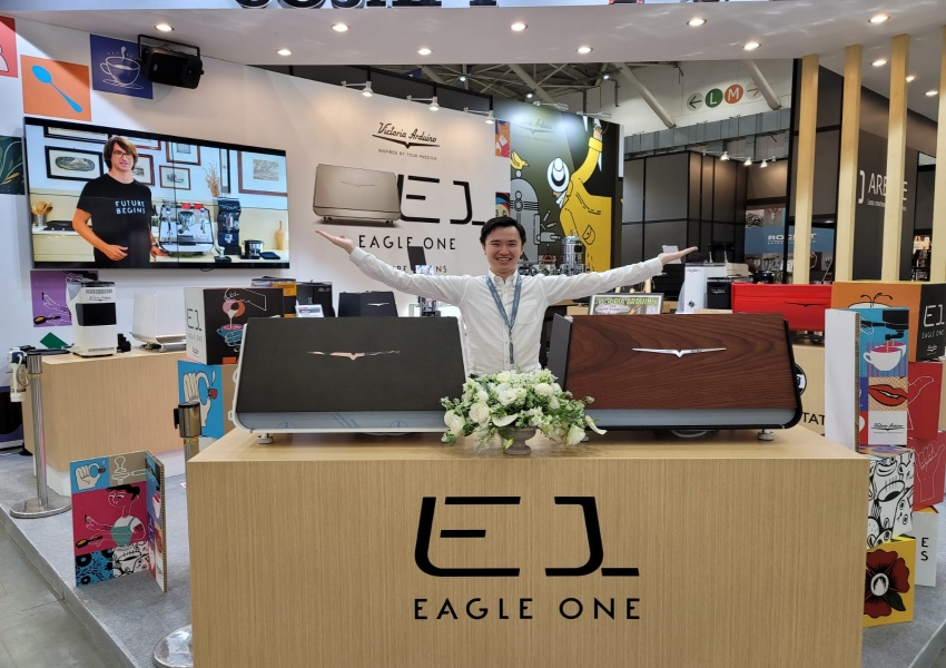 Victoria Arduino trình làng siêu phẩm Eagle One tại Coffee Show Taiwan