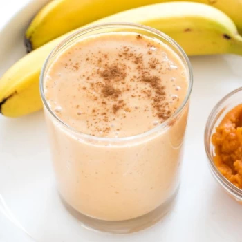 Banana and Pumpkin Smoothie