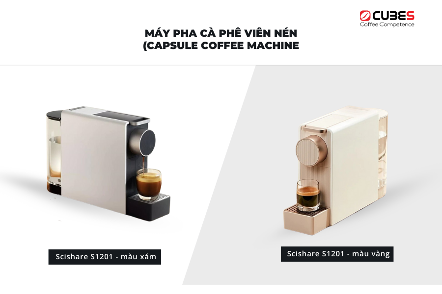 Máy pha cà phê viên nén (Pod/Capsule Machine)