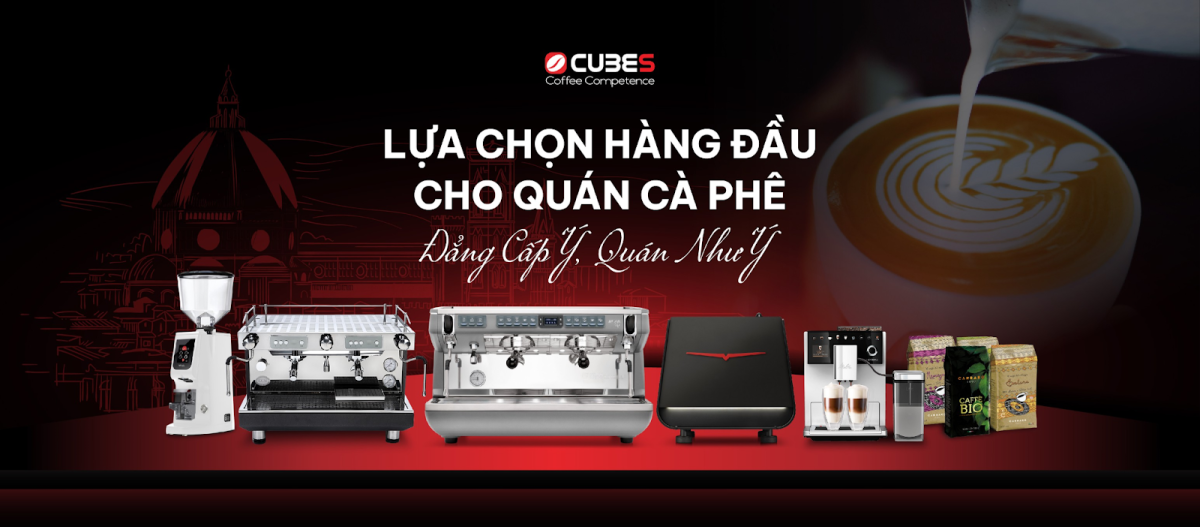 Cubes Asia - địa chỉ bán máy xay cà phê tại TP.HCM, Hà Nội