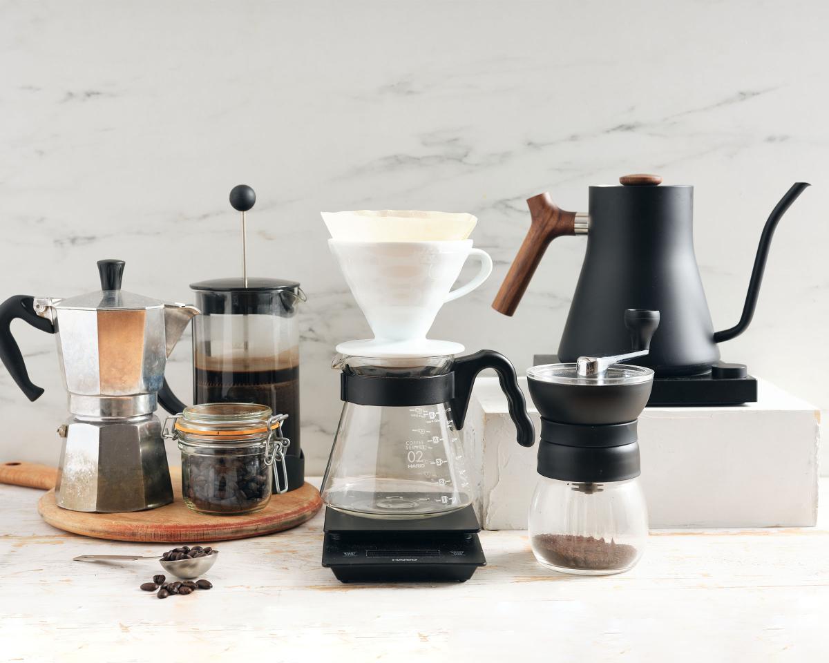 5 loại thiết bị, dụng cụ pha cà phê thủ công (coffee maker)