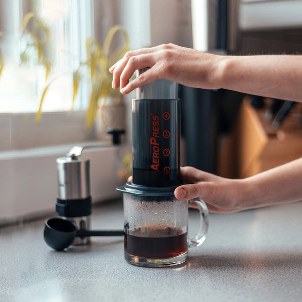 Phương pháp pha bằng Aeropress