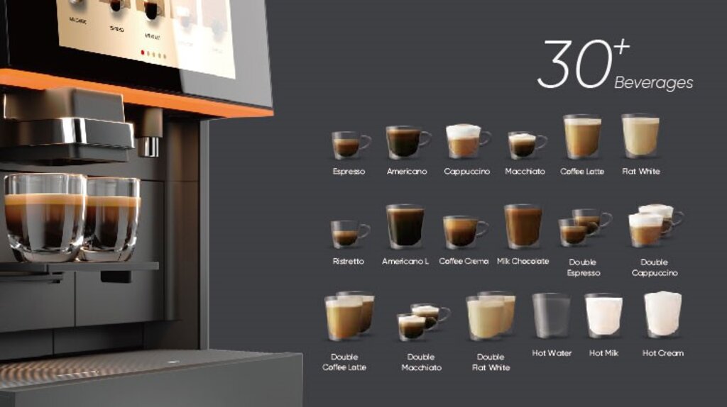 Máy pha cà phê siêu tự động Kalerm X460