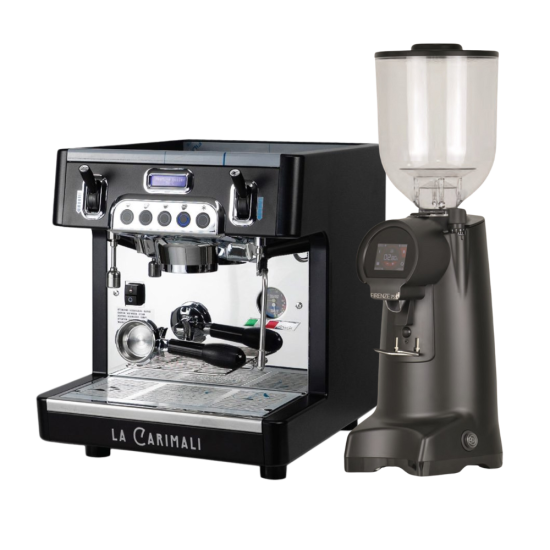 Combo máy pha cà phê Carimali Cento Plus 1Gr & Eureka Firenze 75
