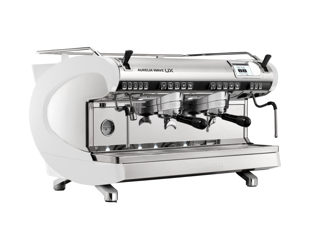Máy pha cà phê Nuova Simonelli Aurelia Wave UX 2Gr VolTrắng
