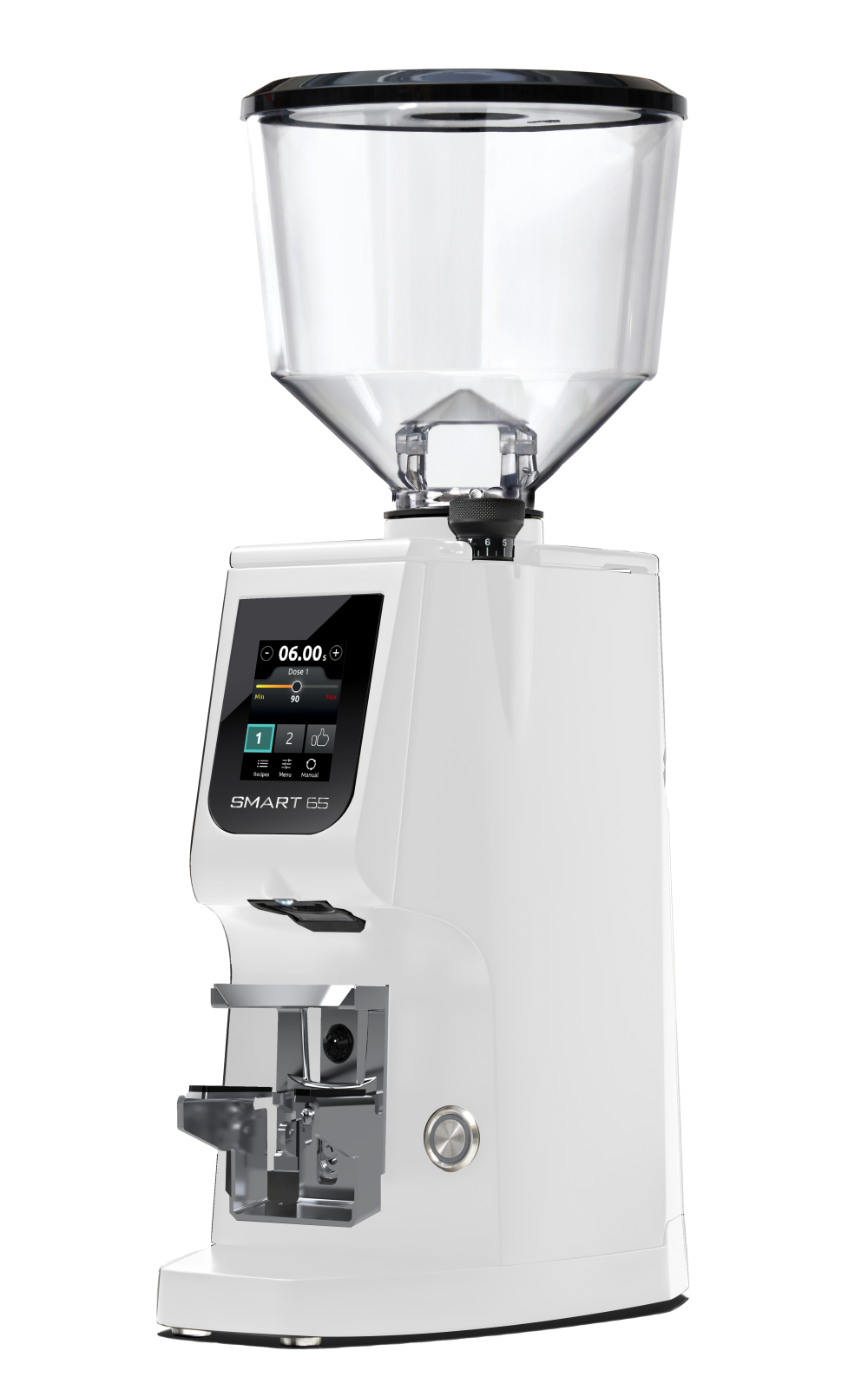 Eureka Atom Smart 65 professional coffee grinderTrắng