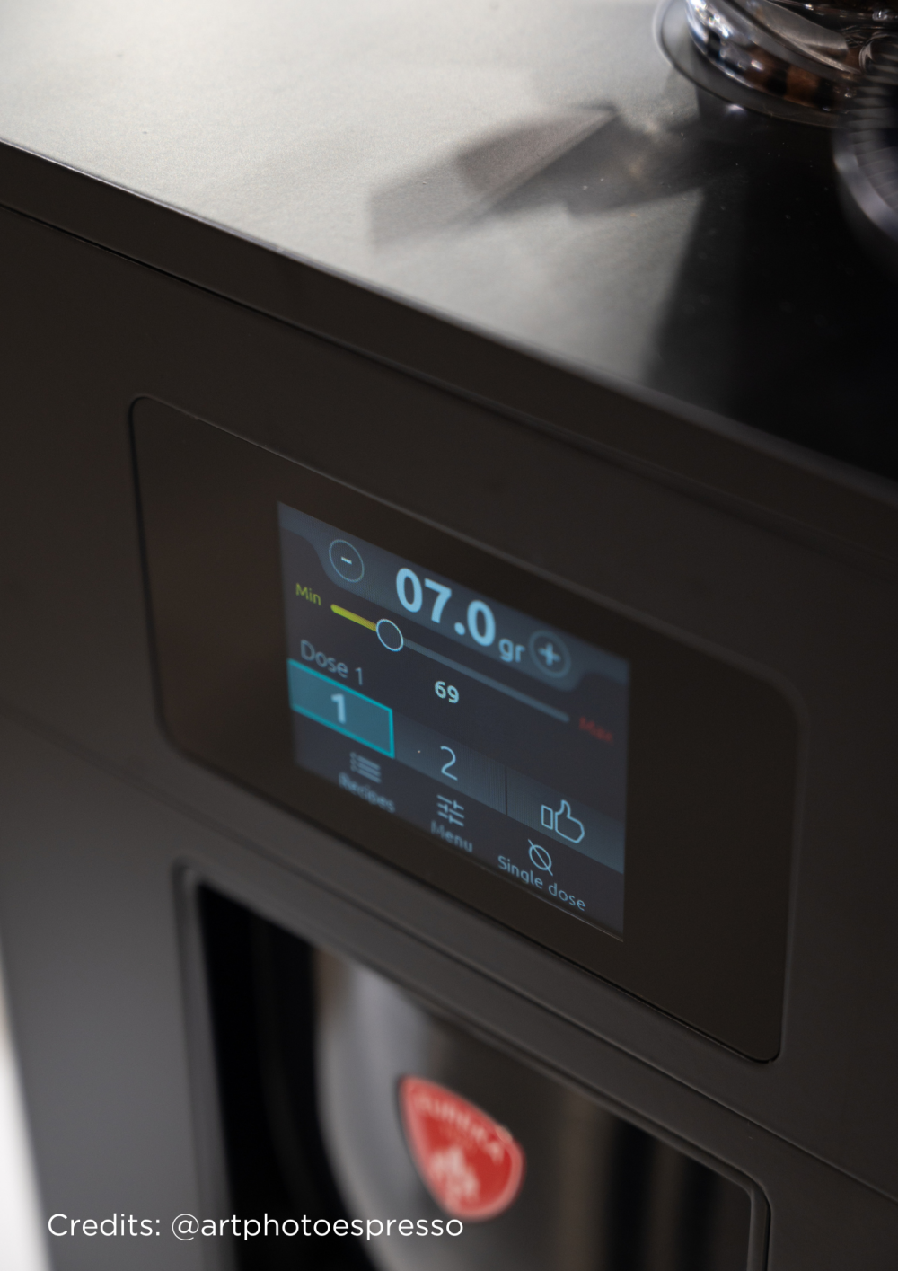 Eureka Maxxi W SMART coffee grinderMEUMAXW8B