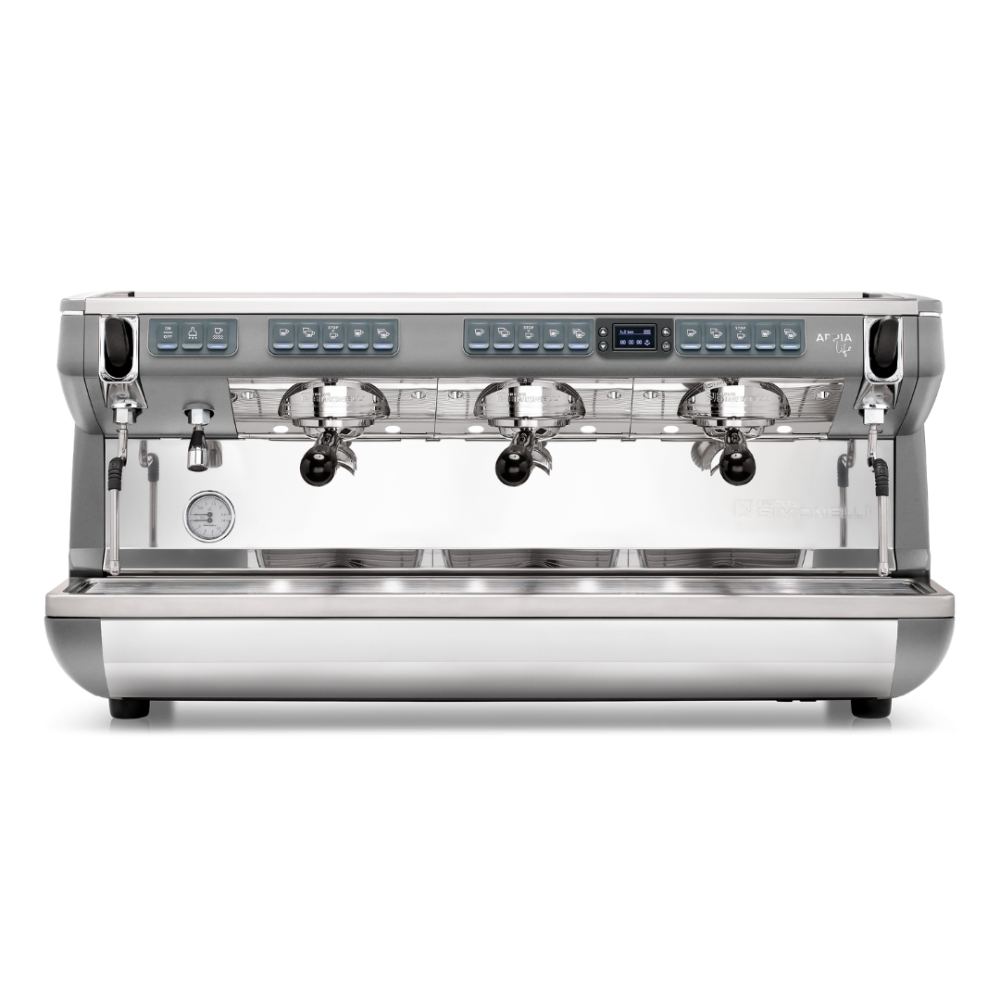 Máy pha cà phê Nuova Simonelli Appia Life Timer Vol - 3 GroupsXám