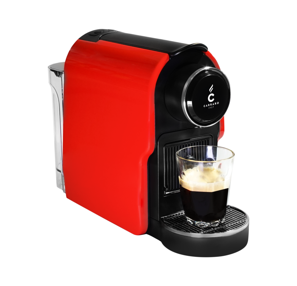 Máy pha cà phê viên nén - Carraro C+Đỏ