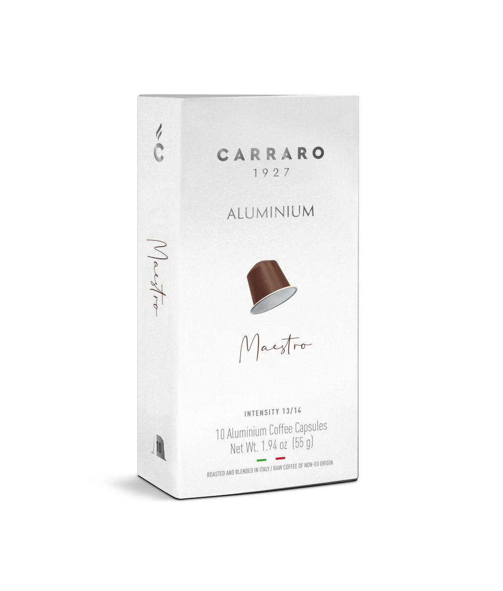 Coffee Capsule Carraro Nespresso - Maestro - 10 capsules