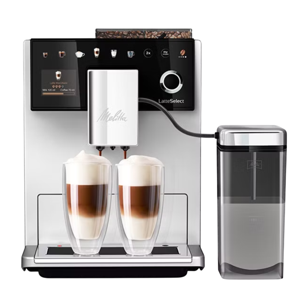 Máy pha cà phê tự động Melitta Latte SelectBạc