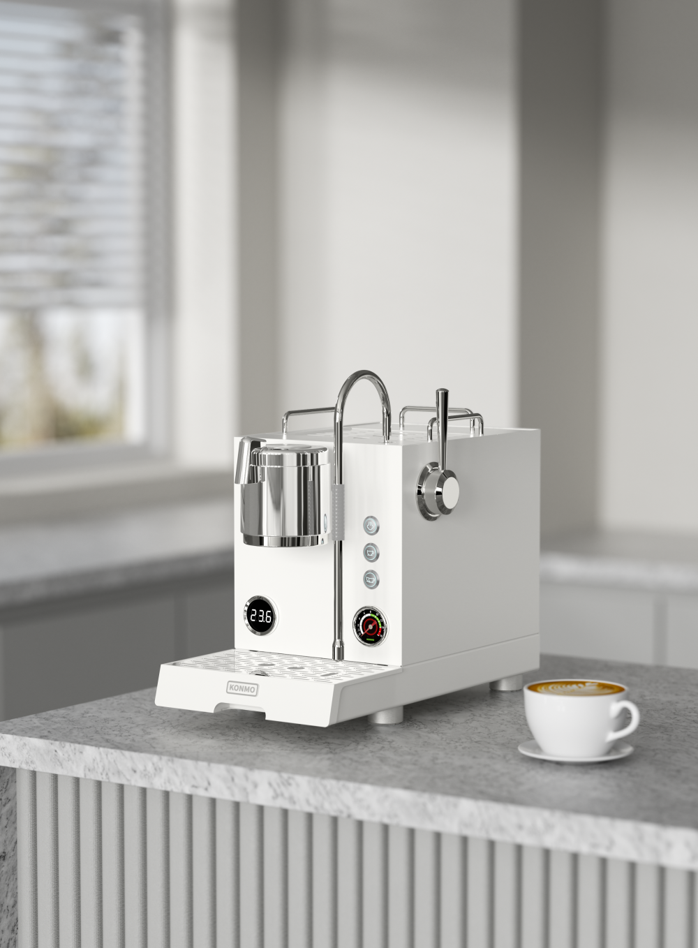Máy pha cà phê Konmo S100MKMS100GW