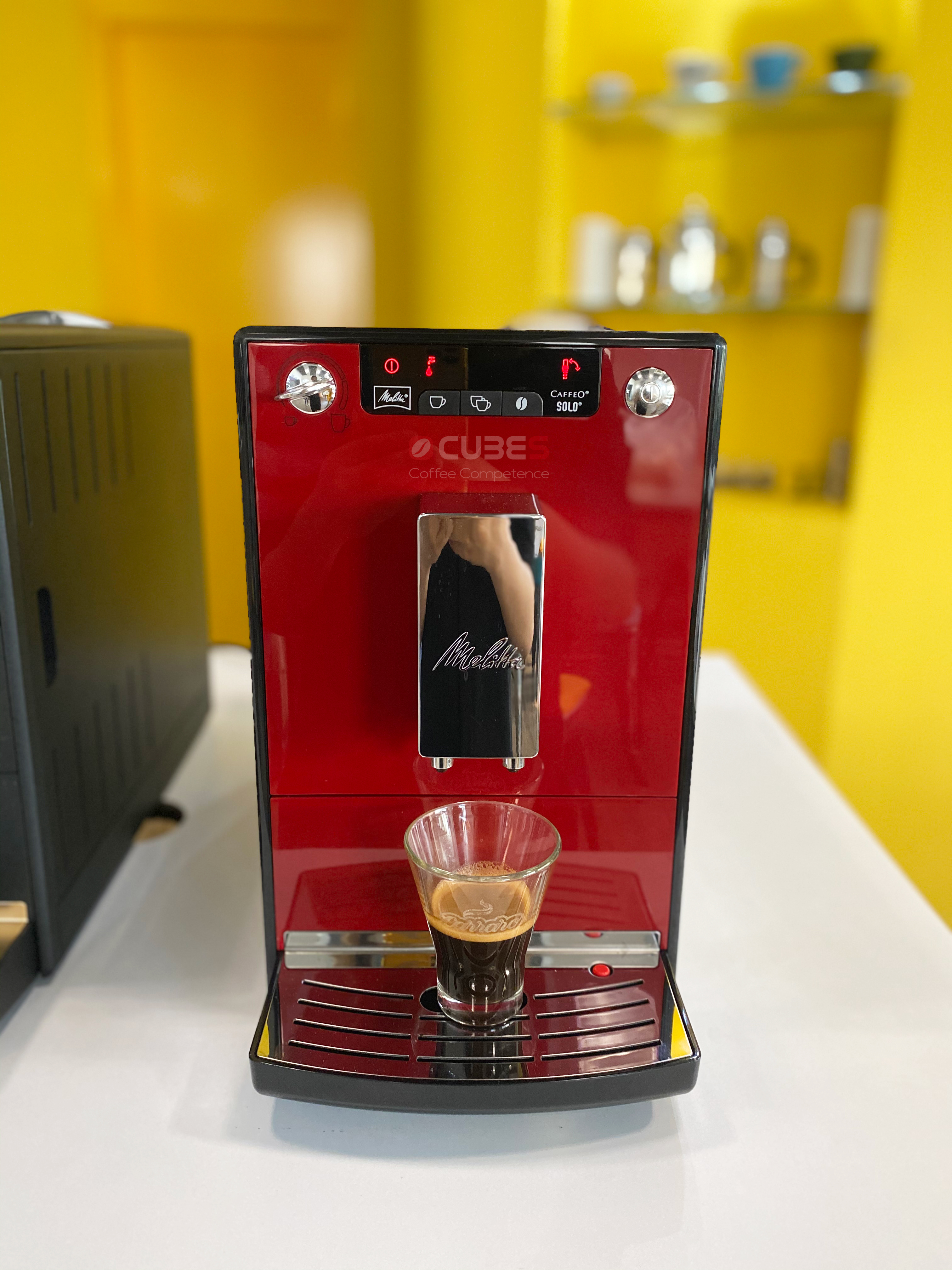 trải nghiệm máy pha cafe văn phòng tự động Melitta của Đức