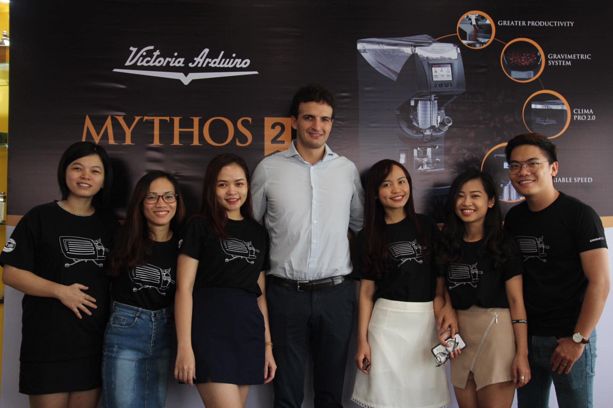 Training sản phẩm máy xay cafe victoria arduino mythos 2