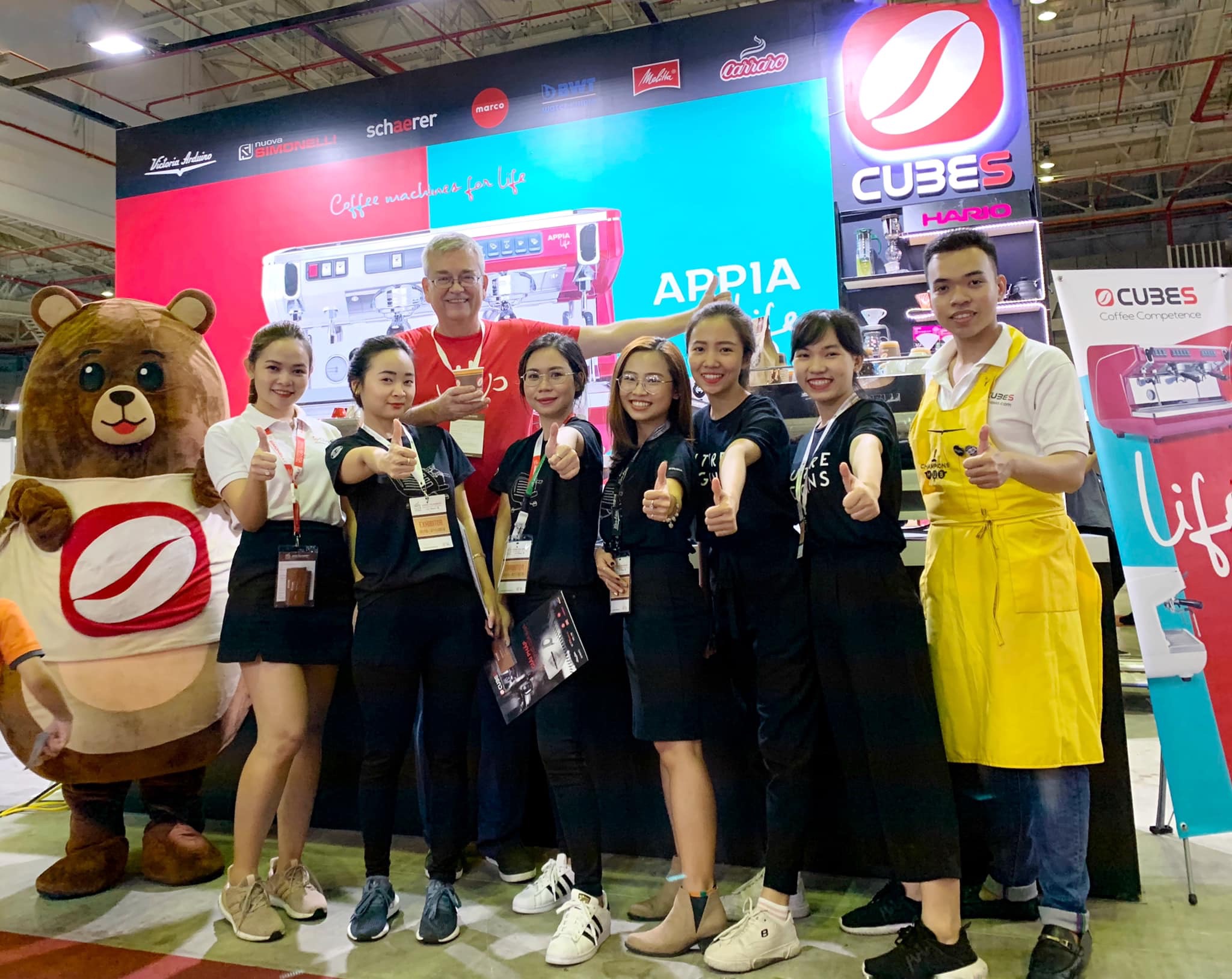 Cubes Asia tại sự kiện sự kiện Coffee Expo 