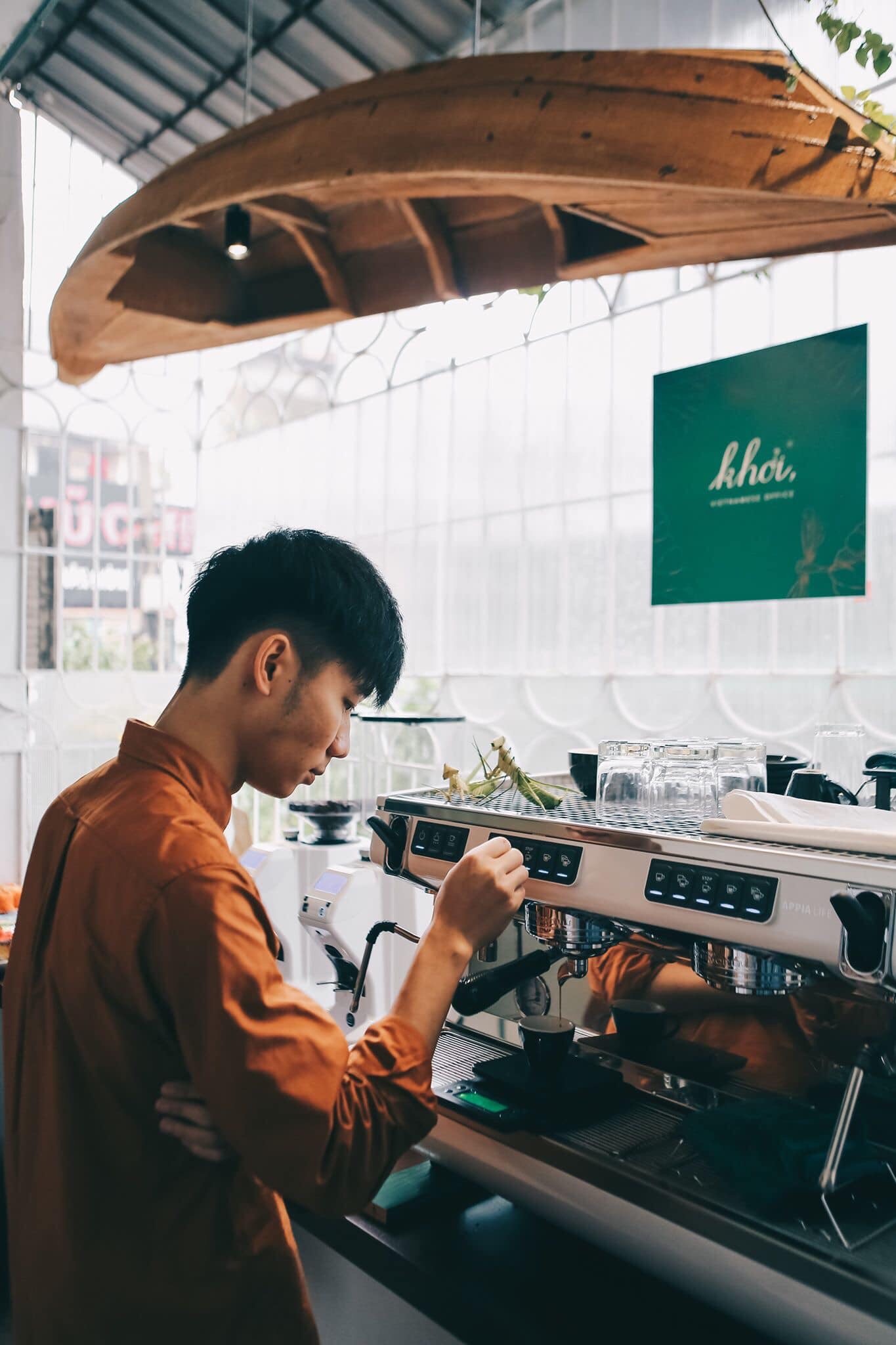 máy pha cà phê appia life giúp tăng lợi nhuận quán cafe