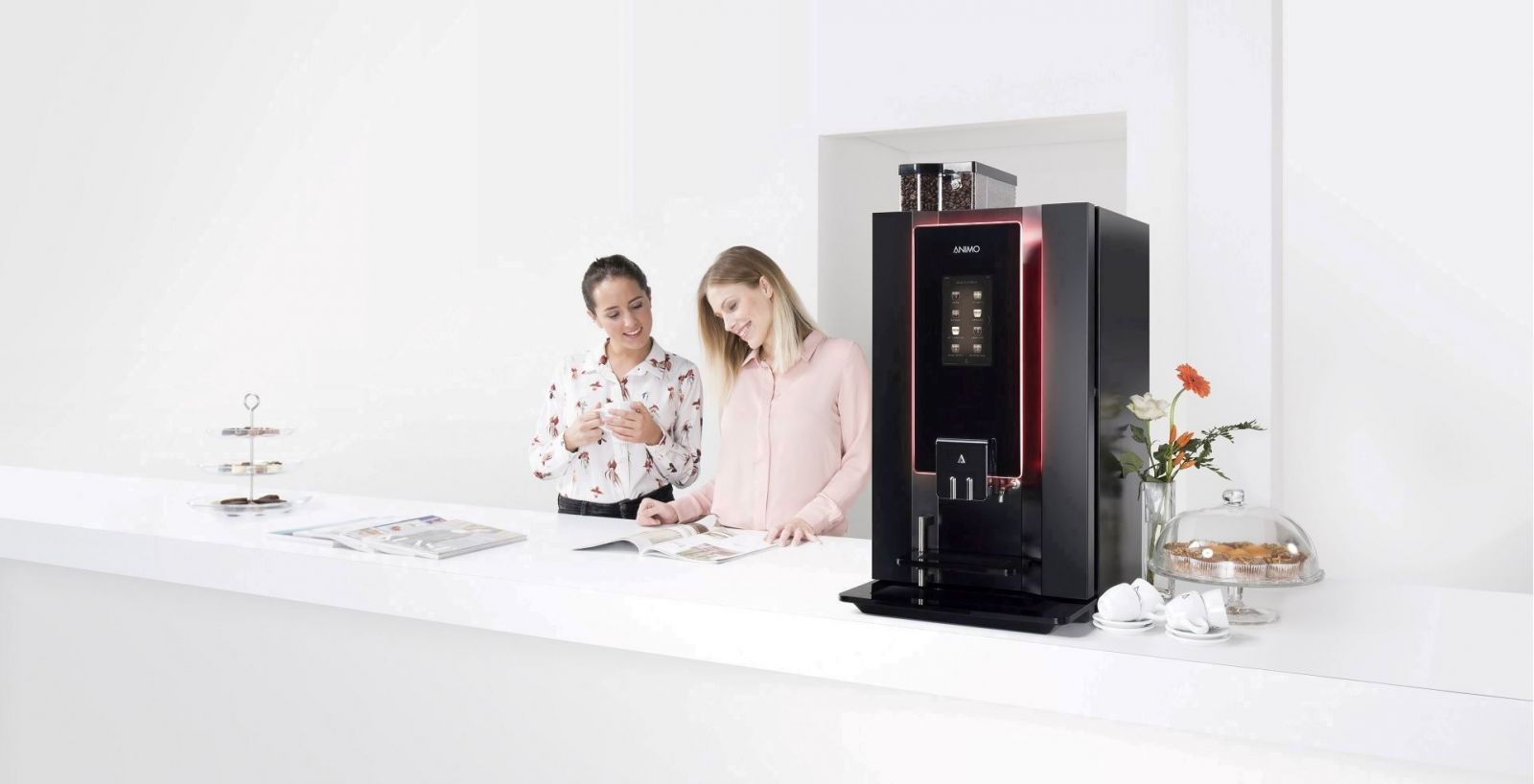 Máy pha cà phê văn phòng tự động Optibean 3XL Touch