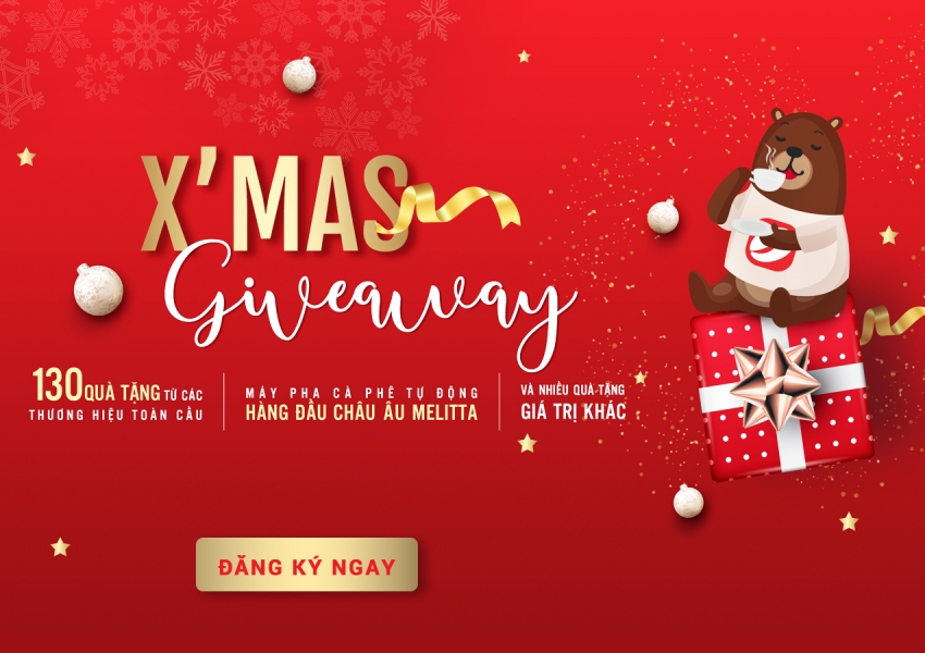 X’MAS GIVEAWAY – Tặng quà Noel cho tất cả mọi người