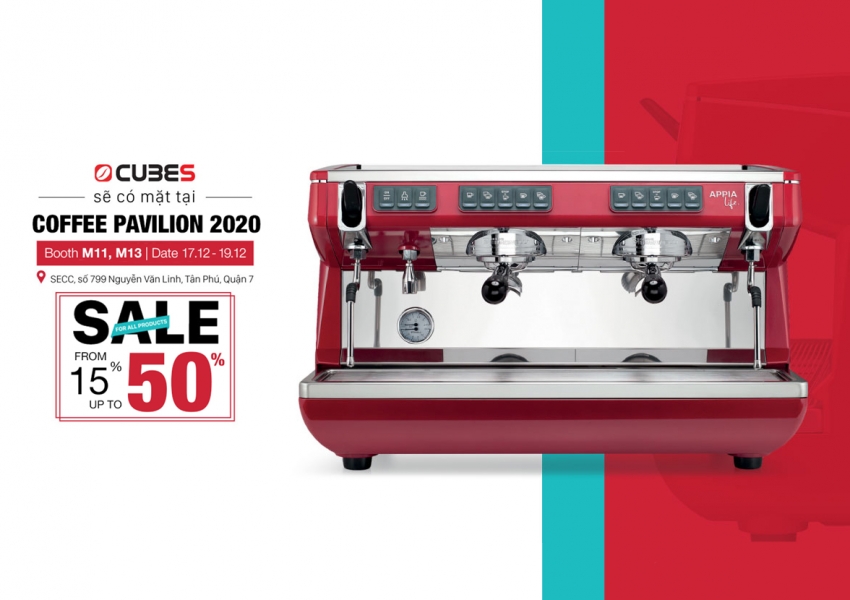 Trải nghiệm máy pha cà phê Coffee Expo 2020