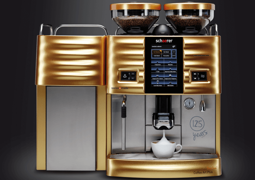 SCHAERER COFFEE MACHINE – Hàng Trăm Loại Thức Uống Chỉ Với Một Nút Chạm