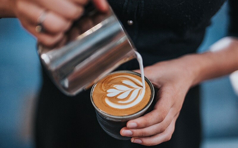 Cách pha chế cafe Latte