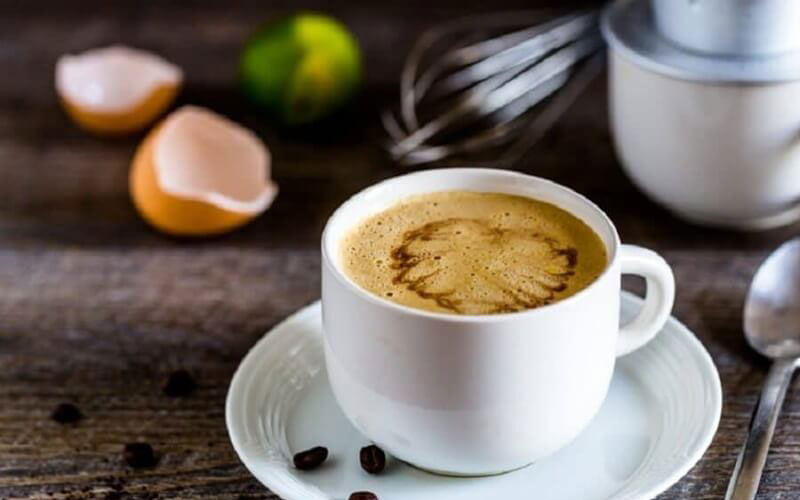 Cách làm cà phê trứng thêm vanilla