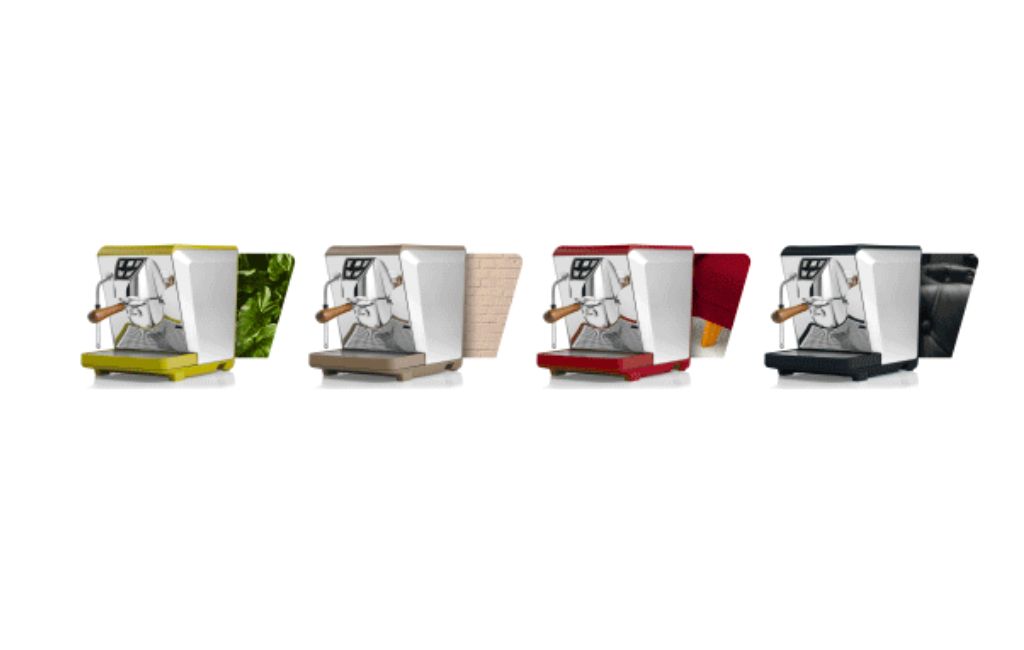 Máy pha cà phê quán Oscar Mood 2022 – Bộ giao diện thiết kế cho phiên bản mới Mood 4 máy