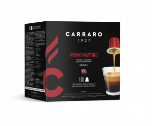 Carraro caps nespresso 100 miscele premium PRIMO MATTINO