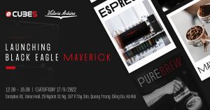 Máy pha cà phê Black Eagle Maverick tại ra mắt tại Hà Nội