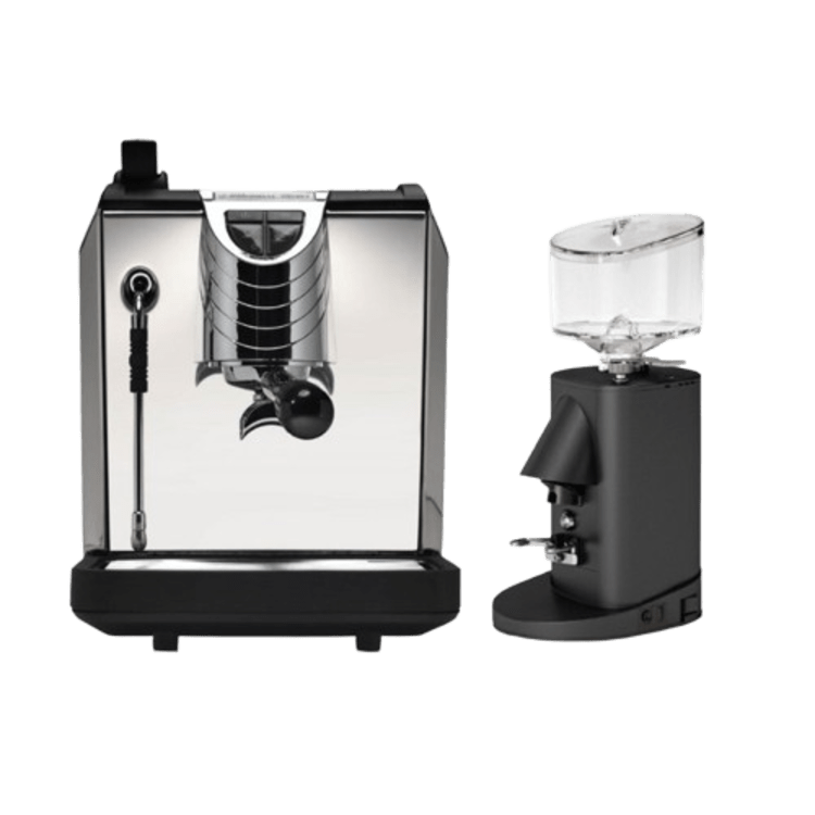 Combo máy pha cà phê Oscar II và máy xay MDH On Demand