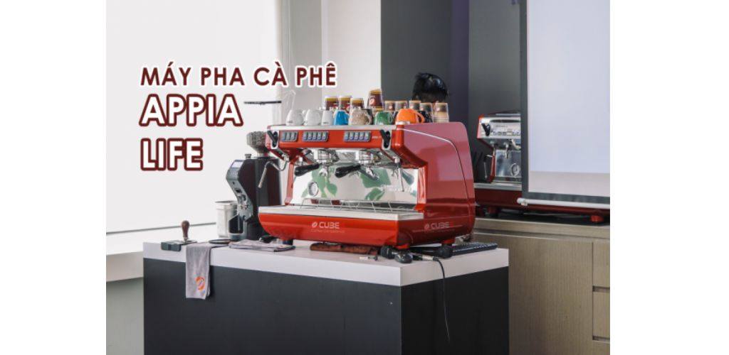 Máy pha cà phê kinh doanh quán Appia Life 3 Groups