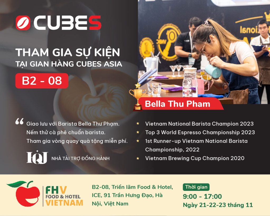 Cubes Asia sẽ có mặt tại Food and Hotel Hanoi 2023