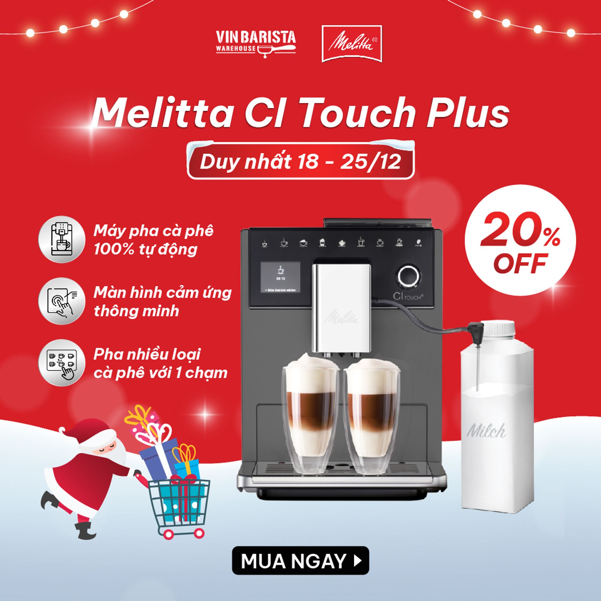 Melitta CI Touch Plus Xmas sale 01