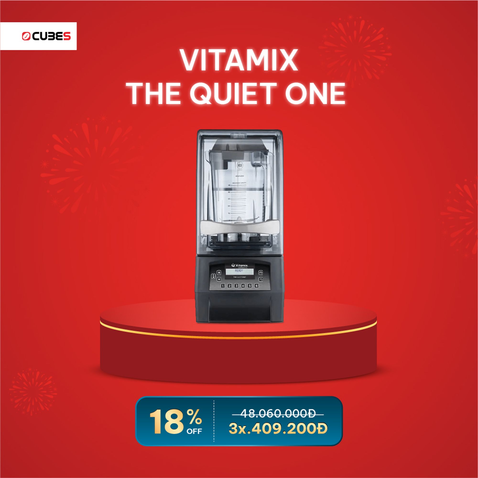 Máy xay sinh tố Vitamix The Quiet One